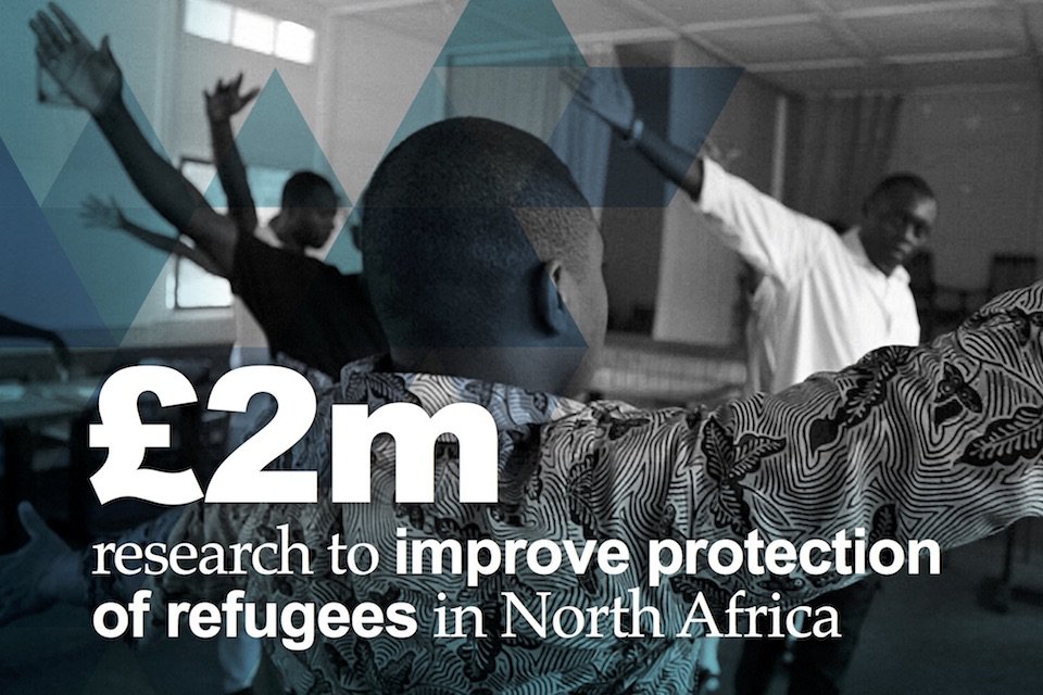 £2m research to improve protection of refugees in North Africa
